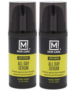 2Pack M. Skin Care Replenish All Day Facial Serum for Men, Antioxidant R... - $12.86