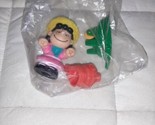 Vintage 1989 Farm Peanuts Snoopy Figure Lucy and Garden Cart - $6.00