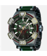 Invicta Star Wars Boba Fett Automatic Men&#39;s Watch 52mm, Green Model #40974 - $280.49
