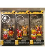 3 Disney Vinylmation Jr. Pairs  Keychains  Tinkerbell Goofy Donald Duck  - £18.21 GBP