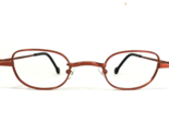 Vintage La Eyeworks Gafas Monturas ELROY 434 Mate Naranja Cuadrado 35-23... - $65.29