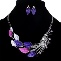ADOLPH Jewelry for Women Luxurious Accessories Temperament Alloy Crystal Peacock - £17.95 GBP