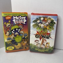 The Rugrats Movie  1998 &amp; Rugrats Go Wild The Movie 2003 VHS Lot of 2 - £17.31 GBP