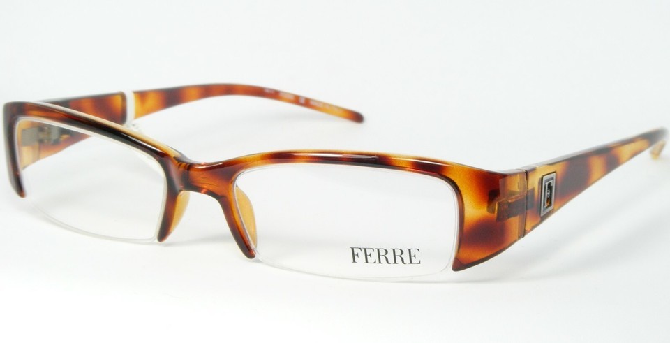 FERRE GF26602 TRANSPARENT TORTOISE EYEGLASSES GLASSES FRAME 49-16-130mm ... - $76.55 FERRE GF26602 TRANSPARENT TORTOISE EYEGLASSES GLASSES FRAME 49-16-130mm ... - $76.55