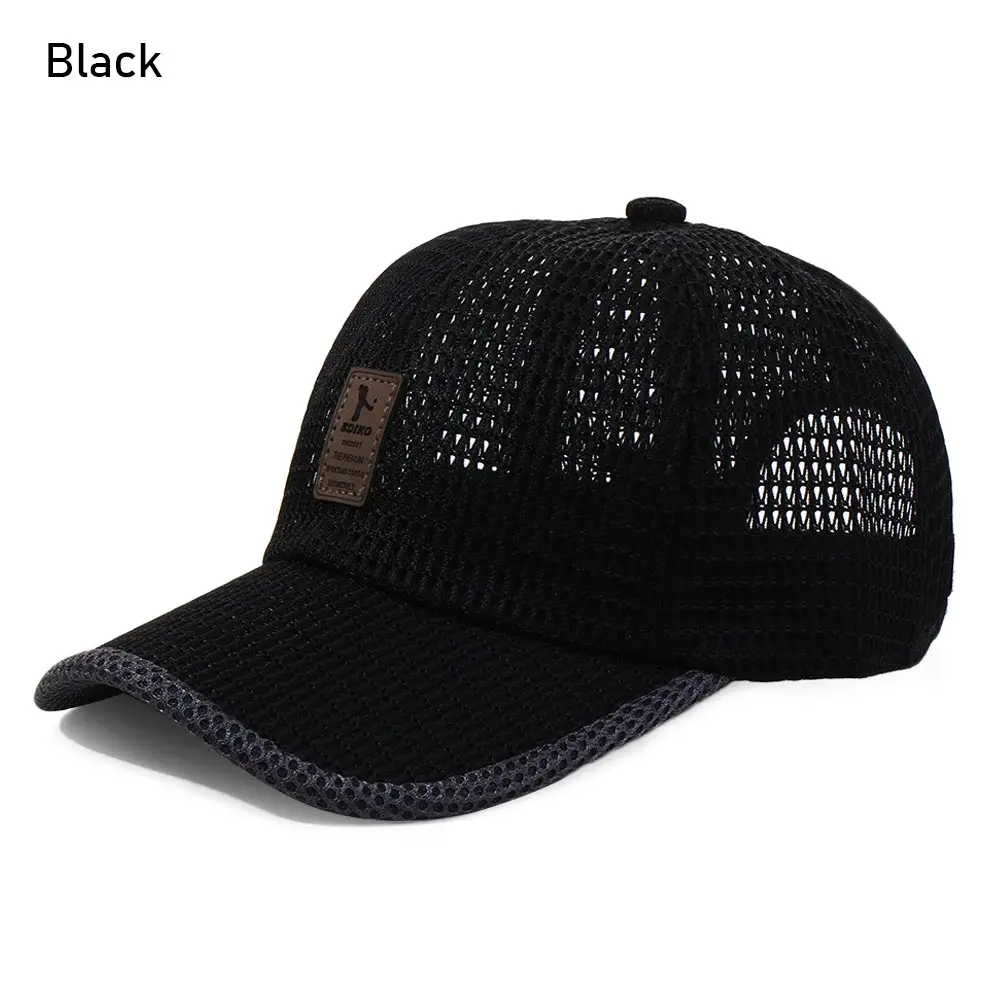 New Summer Baseball Cap Unisex  Quick Dry   Hat Adjustable Cotton Snapback Runni - £82.57 GBP