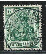 GERMANY 1905-19 Amazing Old Fine Used Stamp 5 Pf. Scott # 82 - £0.73 GBP