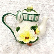 VTG Young’s Inc China Floral Teapot 1997 - $25.73