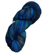 Living Dreams Fiber Hand Dyed Roving Bulky Yarn Arctica 3 Oz 45 Yards Bl... - $126.04 MXN