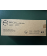 Genuine Dell C3760n/C3760dn/C3765dnf BLACK Toner Cartridge NEW in Box - $564.92 MXN
