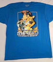 Unisex Size 2XL Cowboy Bebop Short Sleeve T Shirt Crew Neck Anime - £17.31 GBP