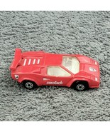 MATCHBOX 1985 LAMBORGHINI COUNTACH LP5000S IN RED WHITE VINTAGE - $6.57