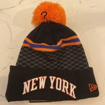 NY Knicks Pom Winter Adult hat New Era 75th Anniversary - £15.81 GBP