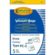Sharp Vacuum Bags PC-2 Canister  by Envirocare - £5.76 GBP