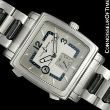 Ulysse Nardin Quadrato Dual Time Mens Ss Steel 243-92 Watch - Mint With Warranty - £4,143.57 GBP