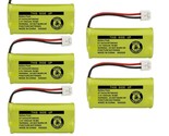 Kastar Cordless Battery (5 Pack), Ni-MH 2.4V 1000mAh, Replacement for BT... - £18.43 GBP