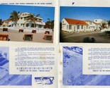 SEAVILLA Hotel Postcards and  Brochure Ft Lauderdale Florida 1957 - $18.86