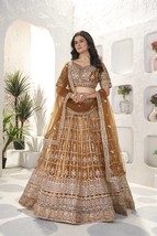 Latest Wedding Lahenga Choli For Women , Bollywoode Indian Lahenga With ... - $105.00