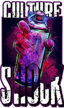 Culture Shock Graffiti Paint Art Vinyl Decal Sticker UV &amp; Water Proof Gi... - $109.97 MXN