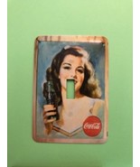 Coke Cola Metal Switch Plate soda - $9.25