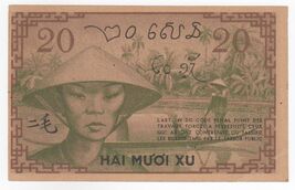 Français D, Vietnam, 20 Centimes, 1939, P86, XF - $62.69