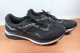 ASICS GT-1000 7 Cross Training Running Shoes Black + White Size 13 - £38.88 GBP