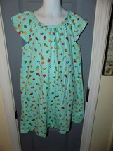 Hanna Andersson Flutter Sleeve Fruit Print Dress Size 130 Girl&#39;s EUC - £17.75 GBP