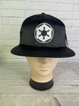 Disney Star Wars Imperial Symbol Embroidered Logo Satin Snapback Hat Cap... - £16.30 GBP