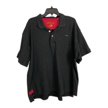 Orvis Mens Polo Shirt Size XXL Black Short Sleeve Golfing Fishing Norm core - £17.23 GBP