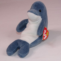 RARE TY Beanie Babies ECHO The Dolphin Style 4180 1996 Retired w/TAGS Ve... - $9.75