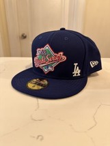 New Era L.A Dodgers 59Fifty Fitted Hat MLB Cooperstown 1988 World Series 8 - £30.75 GBP