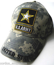 Army Camouflage Camo Embroidered Baseball Cap Hat - £9.45 GBP