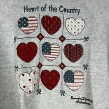 Fruit Of The Loom Vintage Heart Of The Country Sweatshirt Size L USA - $15.98
