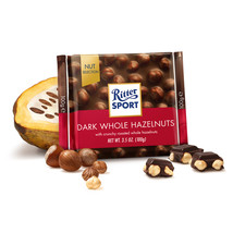 Ritter -  Dark Chocolate with Whole Hazelnuts (100g/3.5 oz) - £2.59 GBP