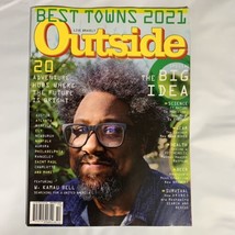 Outside Magazine September Oct 2021 Best Towns W. Kamau Bell 20 Adventure Hubs  - £5.90 GBP