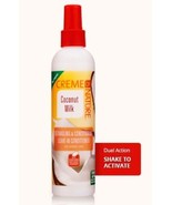 CREME OF NATURE COCONUT MILK DETANGLING &amp; CONDITIONING LEAVE-IN CONDITIONER - £3.66 GBP