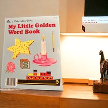 Vintage - A Little Golden Book - My Little Golden Word Book - 305-53 1968 - $5.44