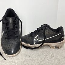 Nike Cleat Kid Size 13 C Black White Diamond Fast Flex DJ6525-002 Baseball  - $14.84