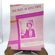 Vintage Sheet Music, Dear Hearts and Gentle People by Bob Hilliard and Sammy - £11.41 GBP