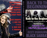 Ozzy Osbourne and Black Sabbath Back to The Beginning CD/DVD Final Show ... - $25.00
