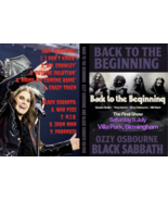 Ozzy Osbourne and Black Sabbath Back to The Beginning CD/DVD Final Show Pro-shot - $25.00