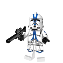 Gift Star Wars 501st Legion Clone Trooper PG-758 Minifigure Custom Toys - £4.54 GBP