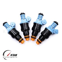 4 x Fuel Injectors 160lb 1680cc fit Bosch 0280150842 152lb 1600cc Indy Blue CNG - £172.00 GBP