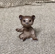 Vintage Hagen Renaker Bone China Teddy Bear Figurine Miniature - £7.96 GBP
