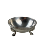 Vintage Coin Silver Footed Master Salt Cellar E&amp;S Black Ball New York Mo... - €127,93 EUR