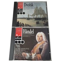 Classical Music CD Lot Dvorak and Handel Point Classics  - £3.48 GBP