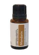 Simply Earth MANDARIN 100% Pure Essential Oil New Sealed Amber 15 ml Bottle - £11.16 GBP