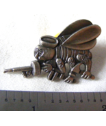 Vintage Seabee hat Pin - $24.74