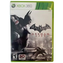Batman: Arkham City (Microsoft Xbox 360, 2011) Complete Manual Tested Works CIB - £10.99 GBP
