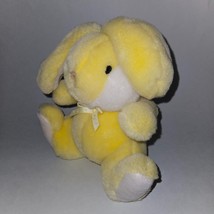 VTG Gund 1986 Yellow White Bunny Rabbit Plush 9&quot; Stuffed Animal Easter Flopsy - £23.70 GBP