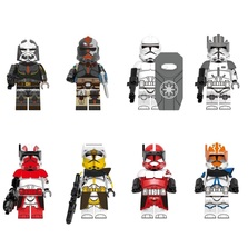 8pcs Star Wars The Bad Batch 2 Minifigures Set Commander Cody Bly Thorn Fox - £15.75 GBP